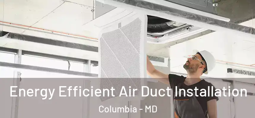 Energy Efficient Air Duct Installation Columbia - MD