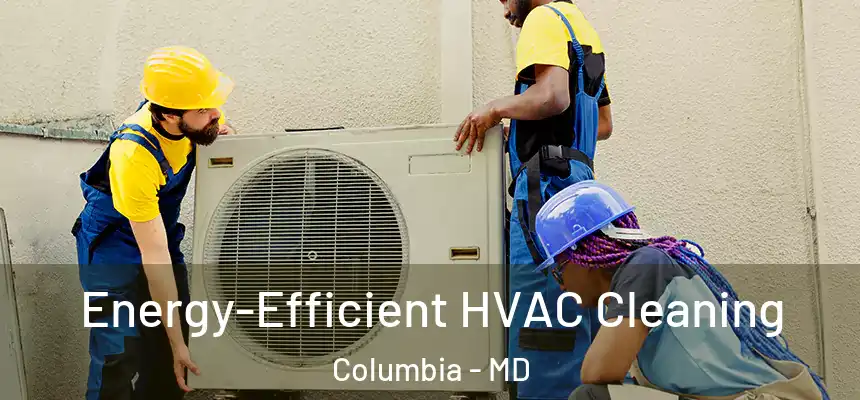 Energy-Efficient HVAC Cleaning Columbia - MD