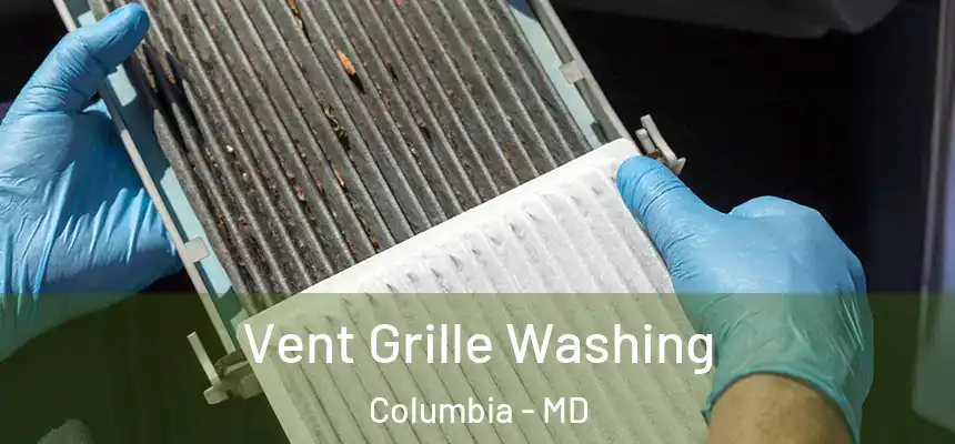 Vent Grille Washing Columbia - MD